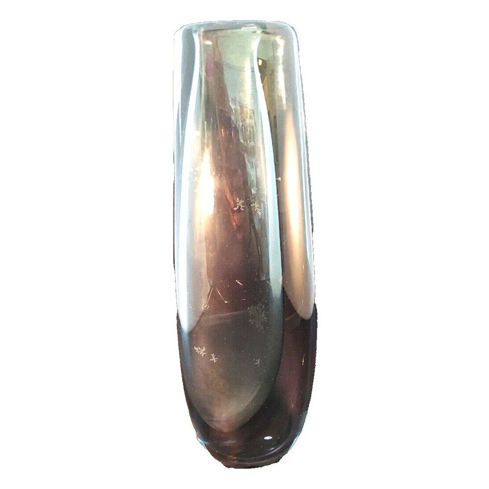 11.5H" 1950's-1960'S, TALL VASE KOSTA BODA #41608 VICKE LINDSTRAND MSRP $1800